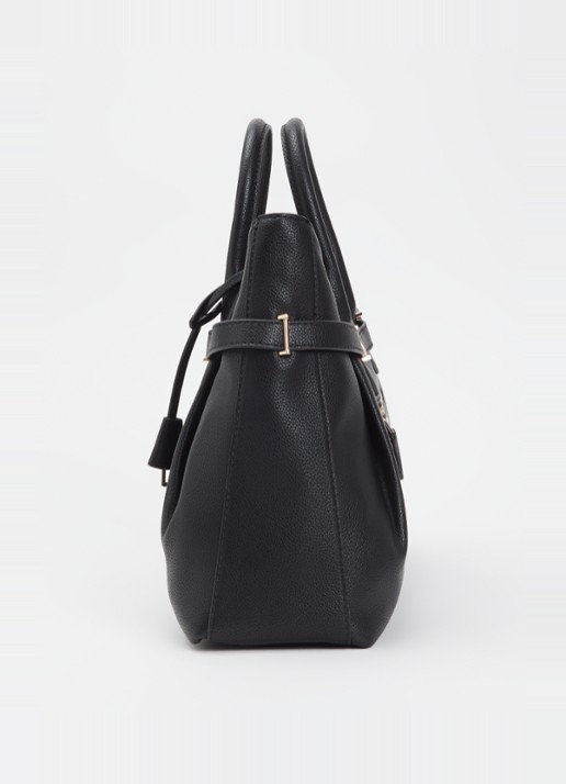 GUESS Yesba handtas met afneembare schouderriem - detail 6 zwart