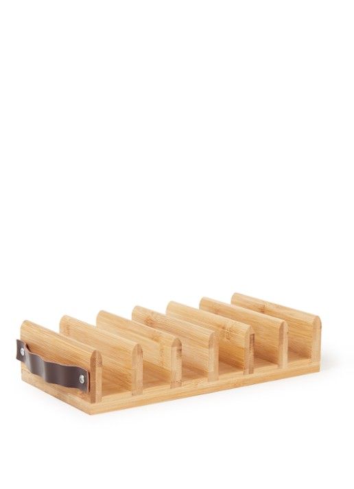 Gusta Taco houder 26,5 x 13,5 cm - voorkant 2 beige