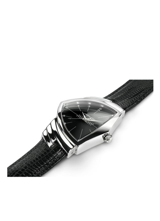 Hamilton Horloge Ventura Gent H24411732 - detail zwart