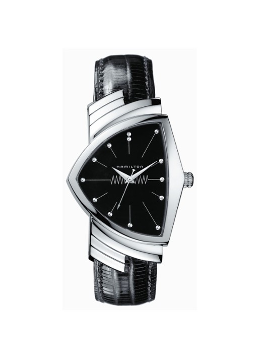 Hamilton Horloge Ventura Gent H24411732 - voorkant 4 zwart