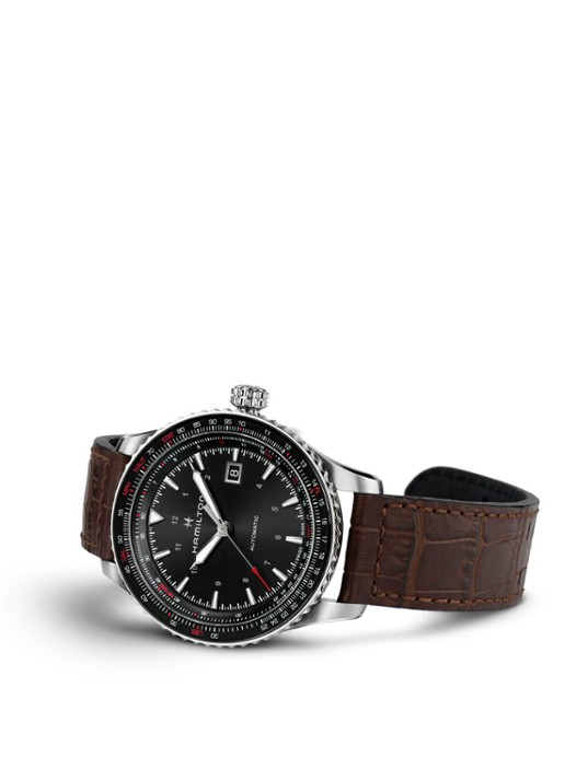 Hamilton Khaki Aviation Converter Automaat horloge H76615530 - detail 2 zilver