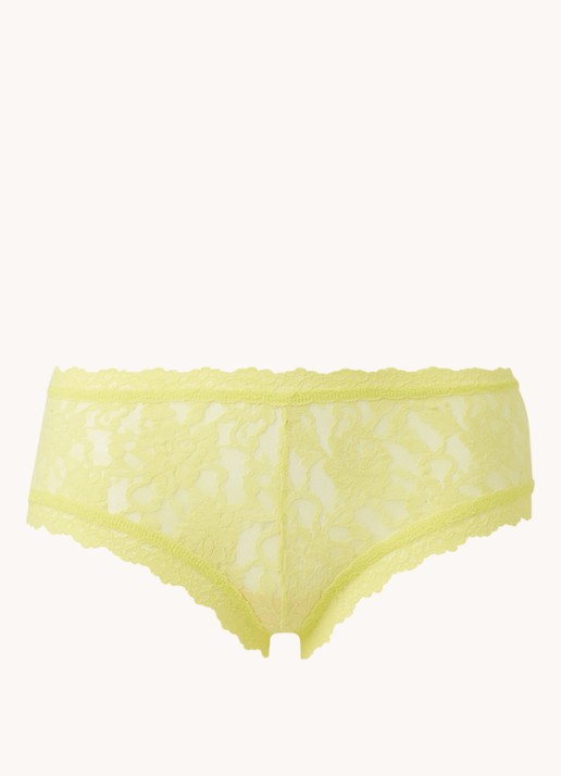 Hanky Panky Hipster van kant - voorkant 2 geel