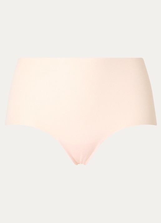 Hanro High waisted naadloze slip - voorkant creme