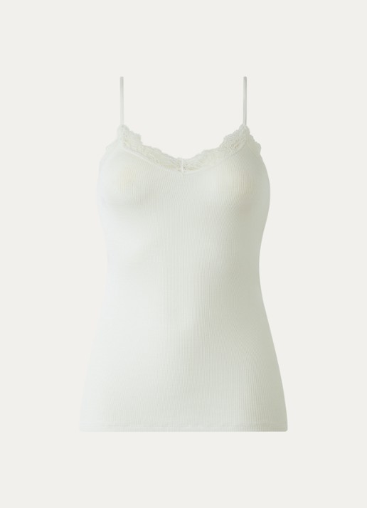 Hanro Singlet in wolblend