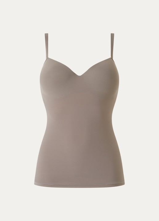 Hanro Singlet met voorgevormde cups en beugelondersteuning