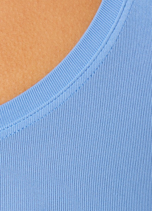 Hanro Touch Feeling naadloze bralette - detail 5 lavendel