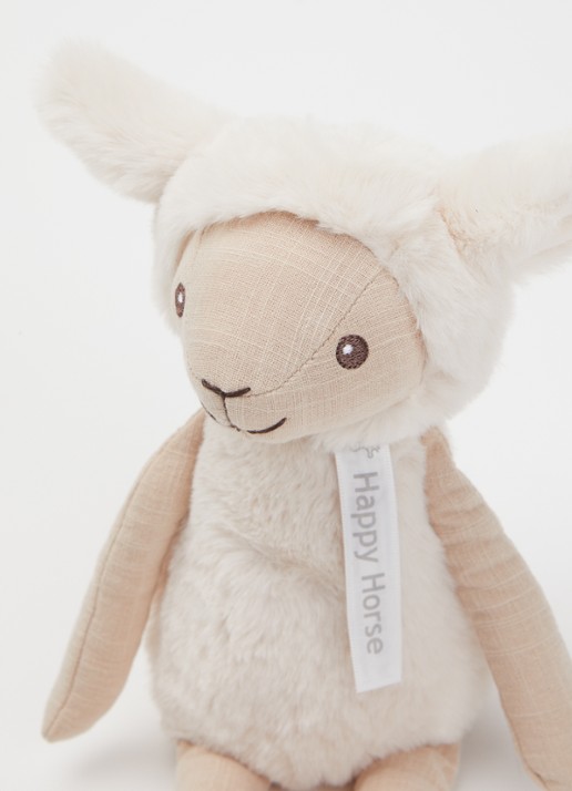 Happy Horse Sheep Sienna knuffel 30 cm - voorkant 2 gebroken wit