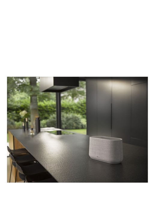 Harman Kardon Citatiion 300 draadloze speaker - voorkant 2 lichtgrijs
