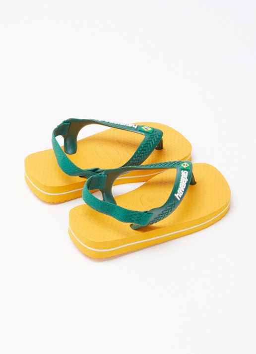 Havaianas Brasil slipper met enkelband - achterkant 3 orange