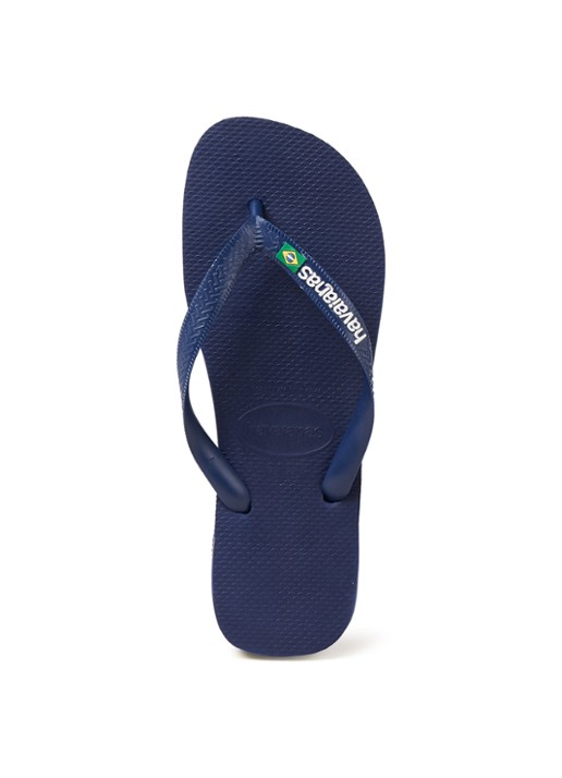 Havaianas Brasil slipper met logo