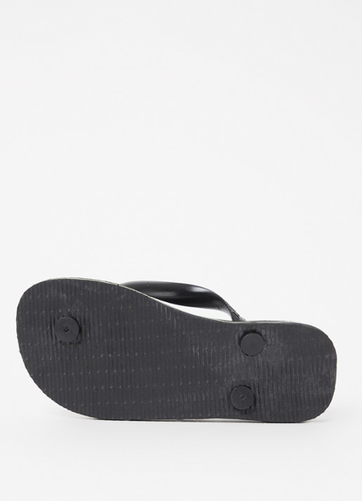 Havaianas Brasil slipper met logo - detail 4 zwart