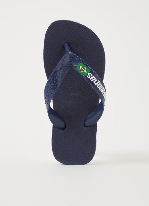 Havaianas Brasil slipper met logo