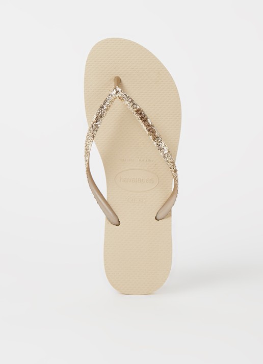 Havaianas Slim slipper met glitter