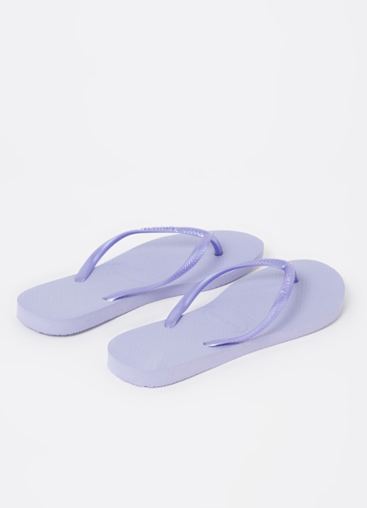 Havaianas Slim slipper met logo - achterkant 2 lila