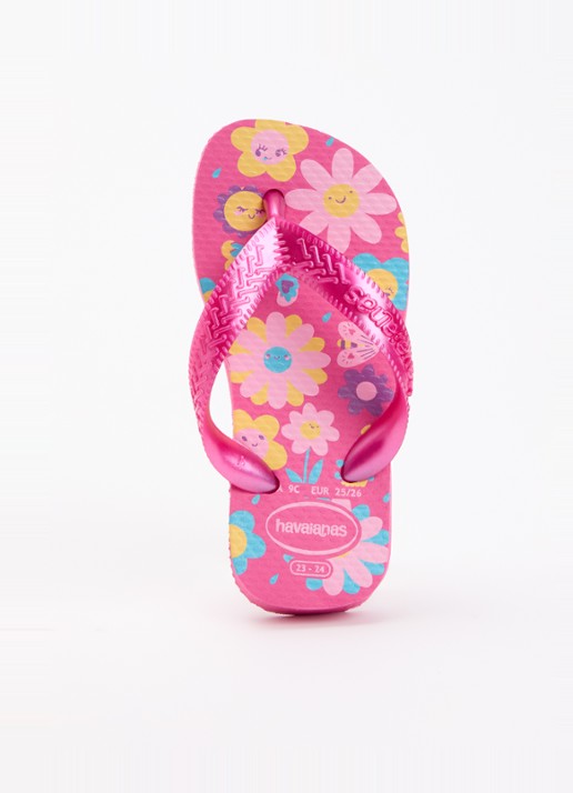 Havaianas Slipper met bloemenprint