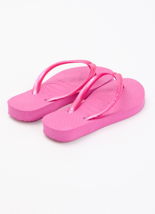 Havaianas Slipper met logo - achterkant 3 fuchsia