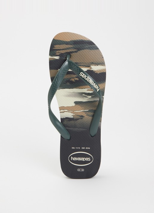 Havaianas Top Camu slipper met camouflageprint
