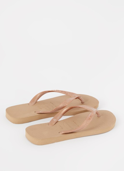 Havaianas Top slipper met logo - achterkant 3 brons
