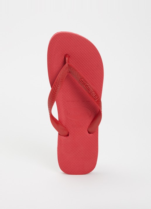 Havaianas Top slipper met logo - voorkant rood