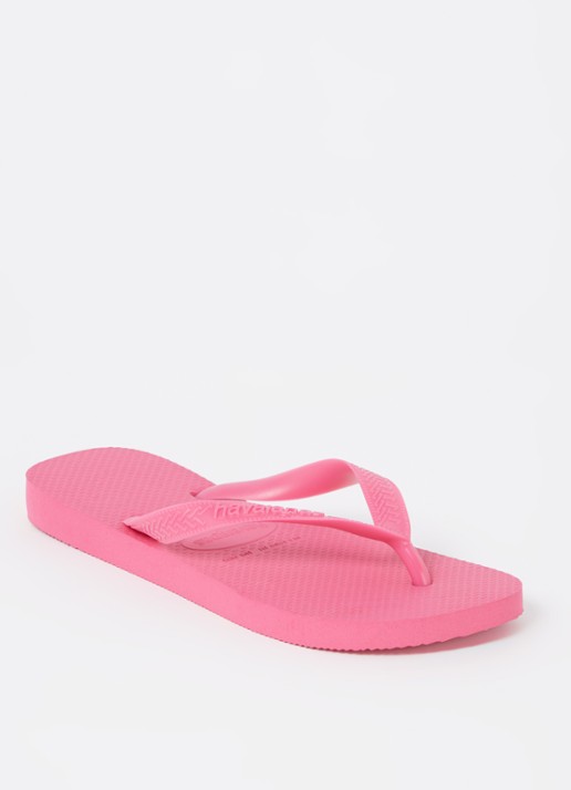 Havaianas Top slipper met logo - voorkant 2 fuchsia