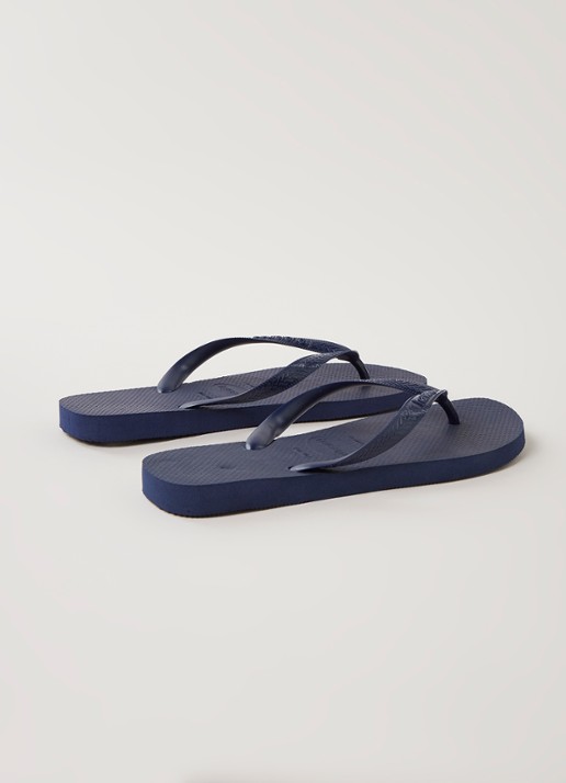 Havaianas Top slipper met logo - detail 3 donkerblauw