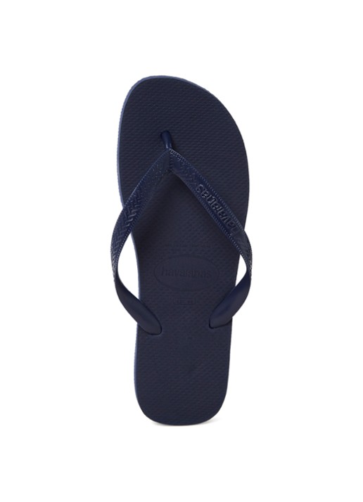 Havaianas Top slipper met logo - voorkant donkerblauw