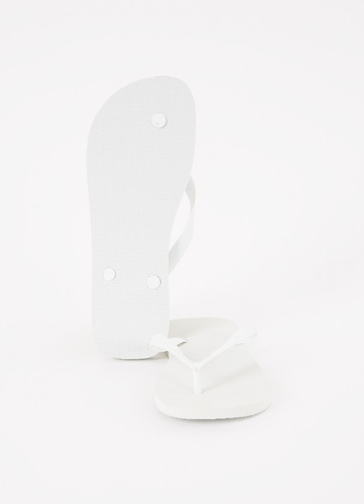 Havaianas Top slipper met logo - detail 3 gebroken wit