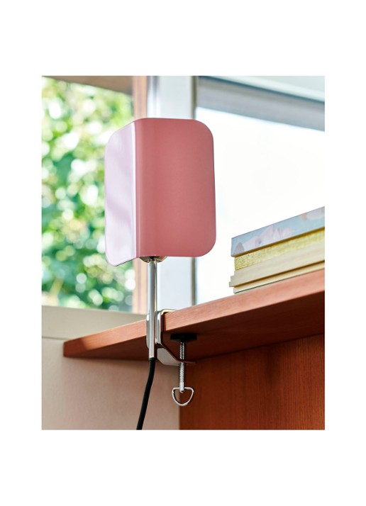 Hay Apex Clip lamp - voorkant 2 roze