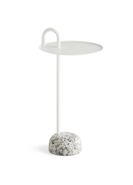 Hay Bowler bijzettafel 70,5 cm - voorkant gebroken wit