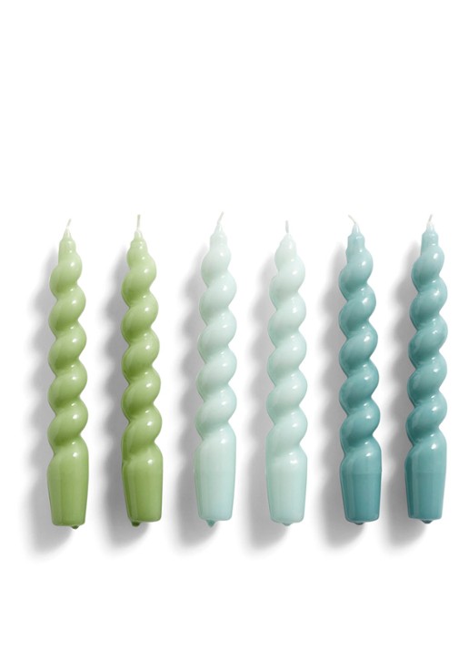 Hay Candle Spiral kaars set van 6 - voorkant 4 undefined
