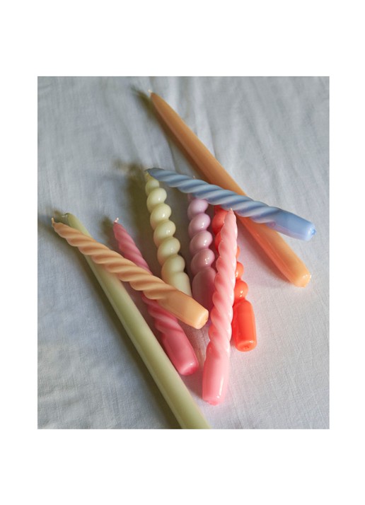 Hay Candle Spiral kaars set van 6 - detail undefined