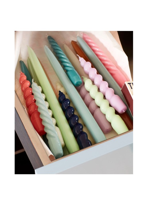 Hay Candle Spiral kaars set van 6 - voorkant 5 undefined