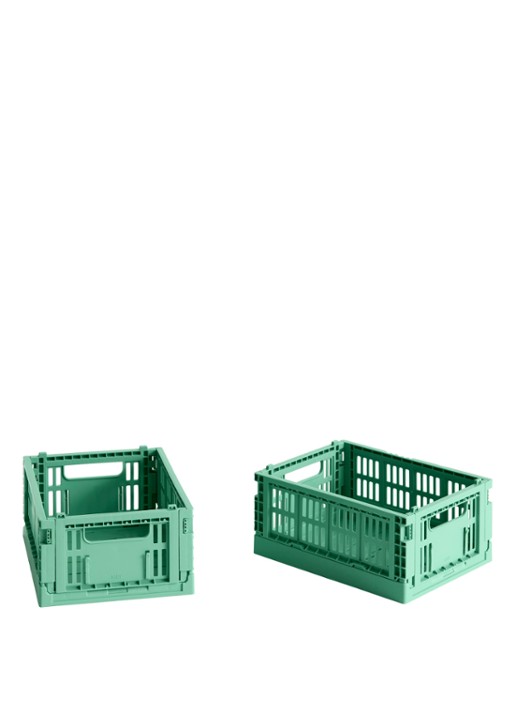 Hay Colour Crate krat RE opbergbak XS set van 2