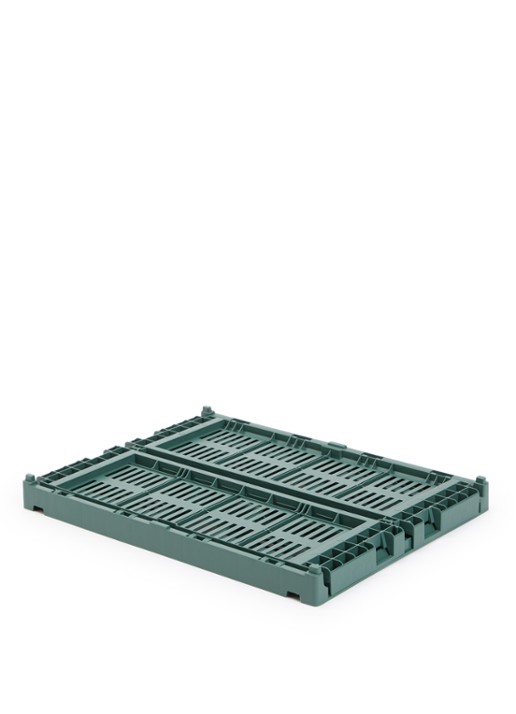 Hay Colour Crate M vouwkrat - voorkant groen