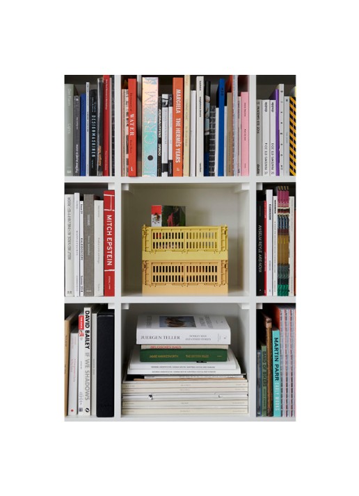 Hay Colour Crate S vouwkrat - voorkant 2 geel