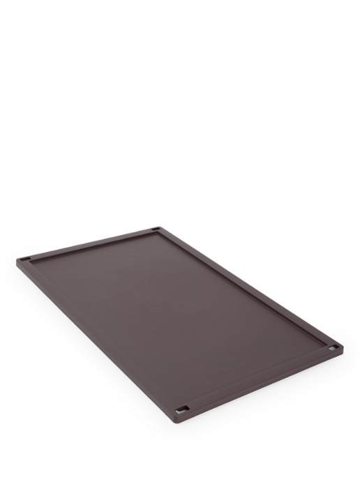 Hay Colour Crate X-Large deksel voor vouwkrat - voorkant aubergine