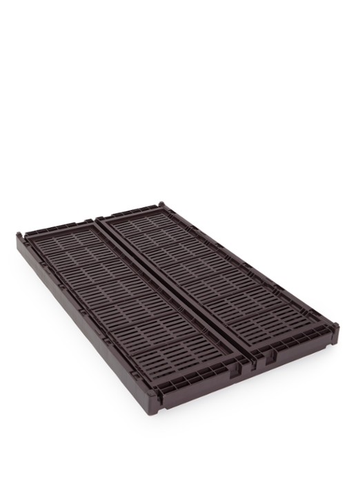 Hay Colour Crate X-Large vouwkrat - voorkant aubergine