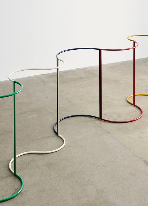 Hay Colour Rack C-vorm kledingrek - detail 4 rood