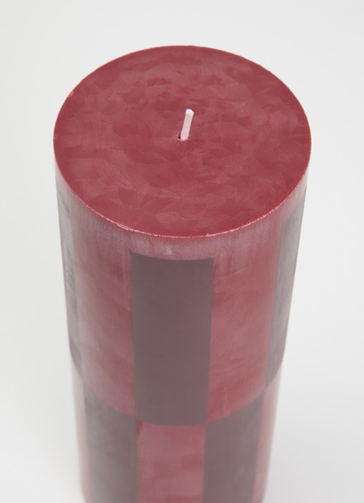 Hay Column L kaars 25 cm - voorkant 2 donkerrood