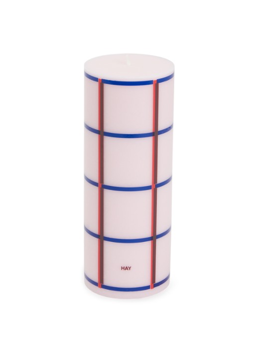 Hay Column M kaars 20 cm - voorkant lichtroze