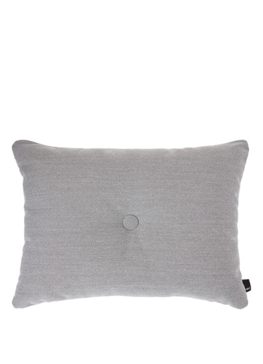 Hay Dot sierkussen in wolblend 45 x 60 cm - voorkant 3 lichtgrijs