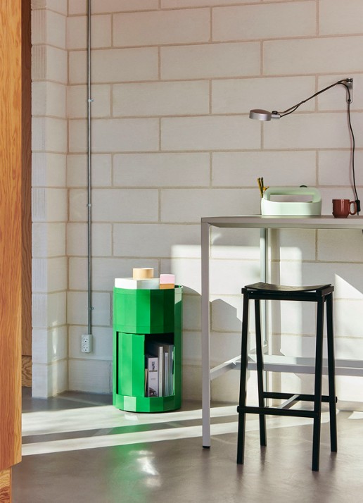Hay Facet kast 38 x 66 cm - detail 5 groen