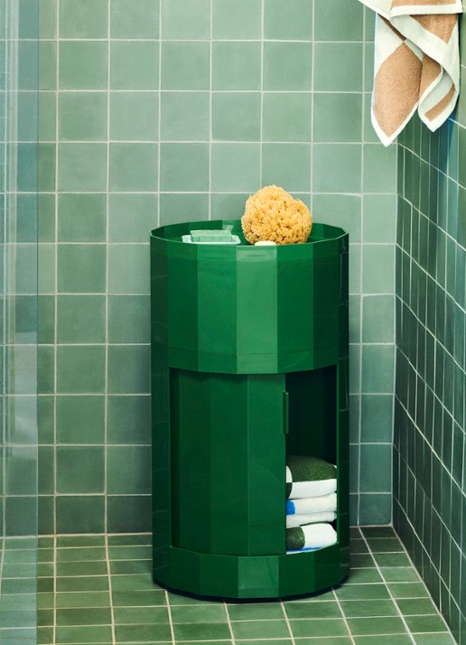 Hay Facet kast 38 x 66 cm - voorkant 2 groen