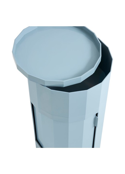Hay Facet kast 38 x 66 cm - voorkant 2 blauwgrijs