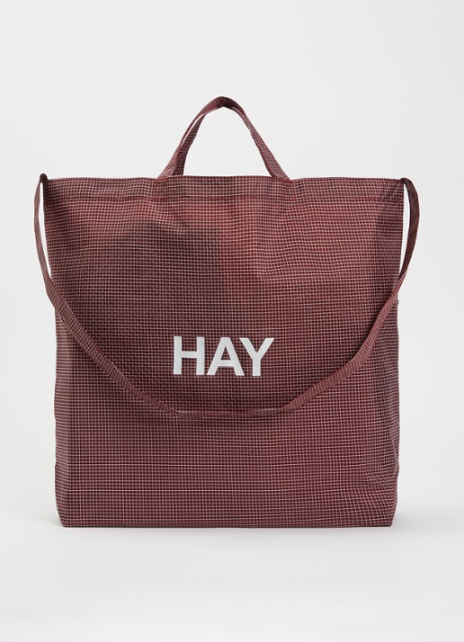 Hay Grid Crossover M crossbodytas met ruitdessin