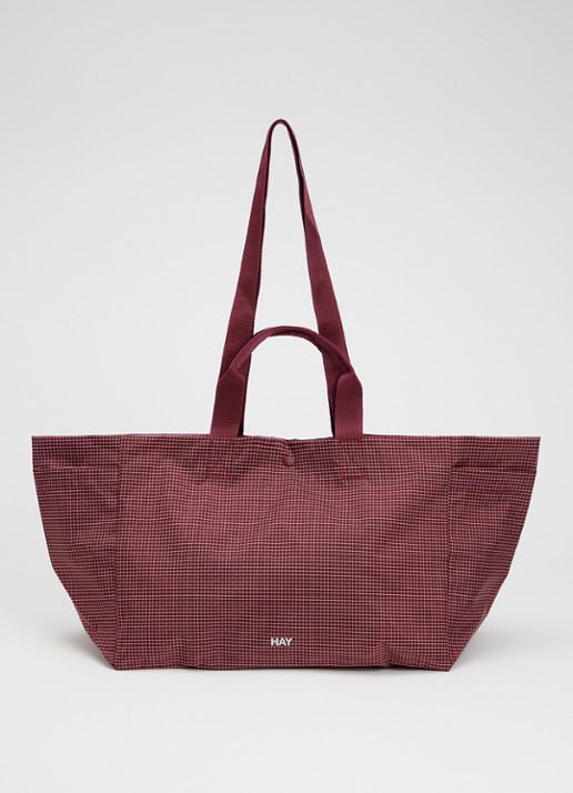 Hay Grid S shopper met waterafstotende coating