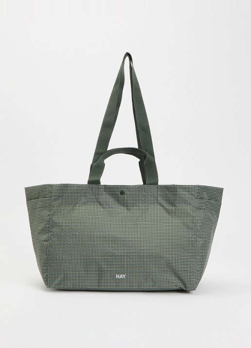 Hay Grid S shopper met waterafstotende coating