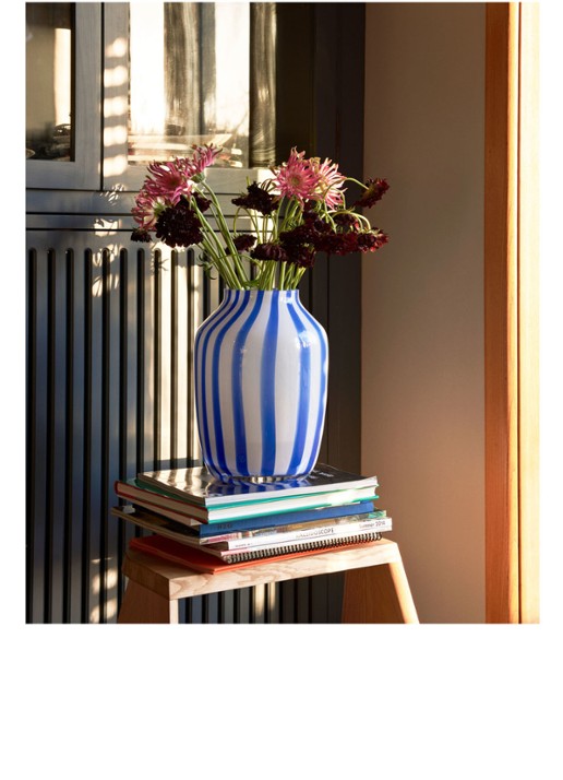 Hay Juice High vaas 28 cm - detail 2 blauw