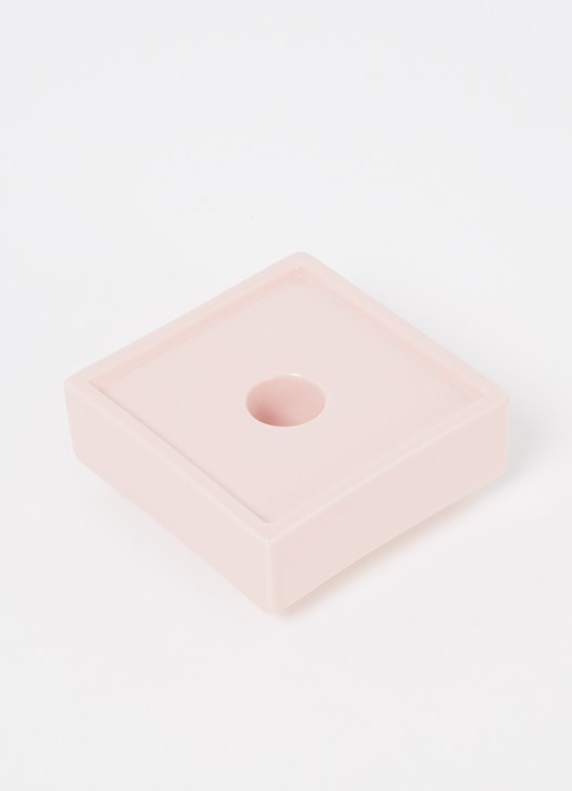 Hay Mattone kandelaar 4 cm - voorkant 2 lichtroze