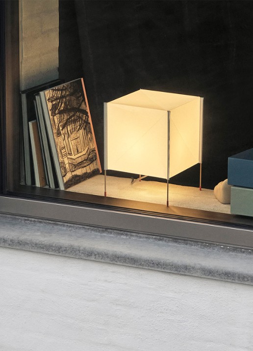 Hay Paper Cube vloerlamp 36 x 36 cm - detail 3 wit